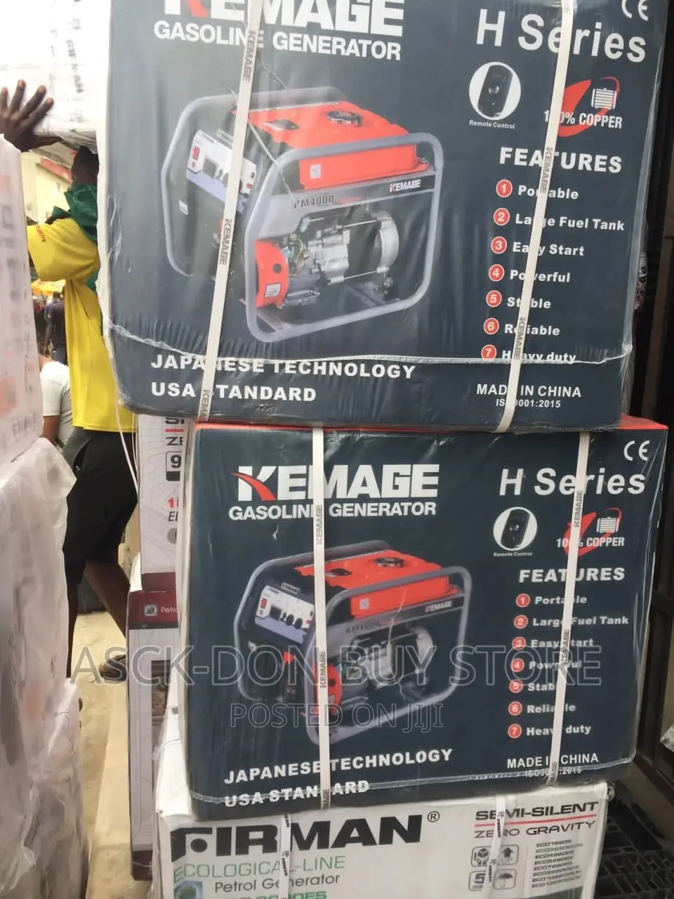 Kemage 4.5kva Key Starting 100% Copper Generator.