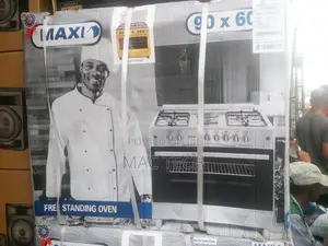 Maxi Cooker. 4 Burners 2 Electric, Automatic Ignition,Oven
