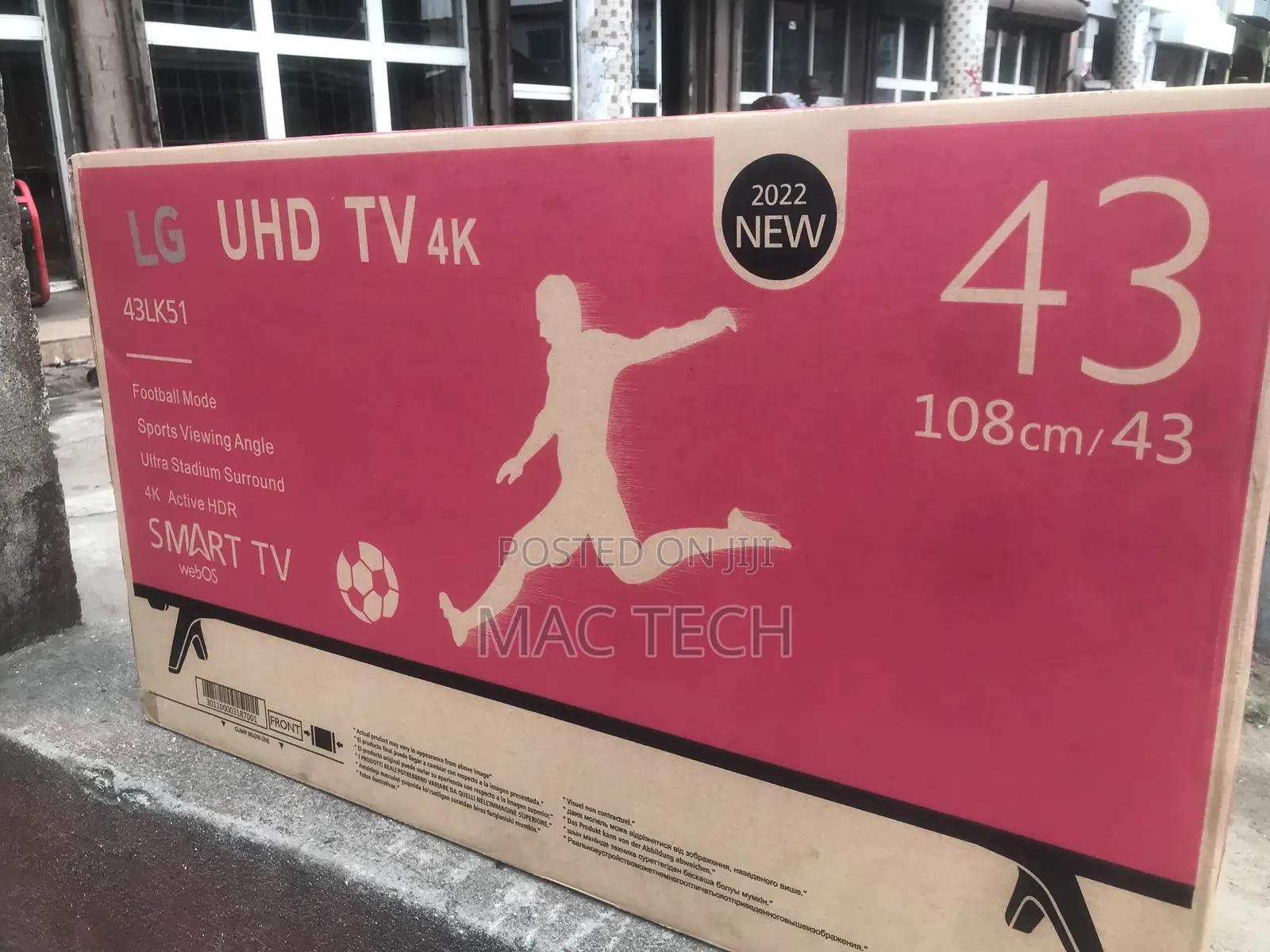 Lg 43 Inches Smart Android Tv. Netflix, Youtube, Browser