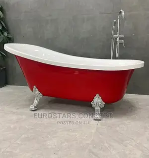 Red Executive Bath Tub