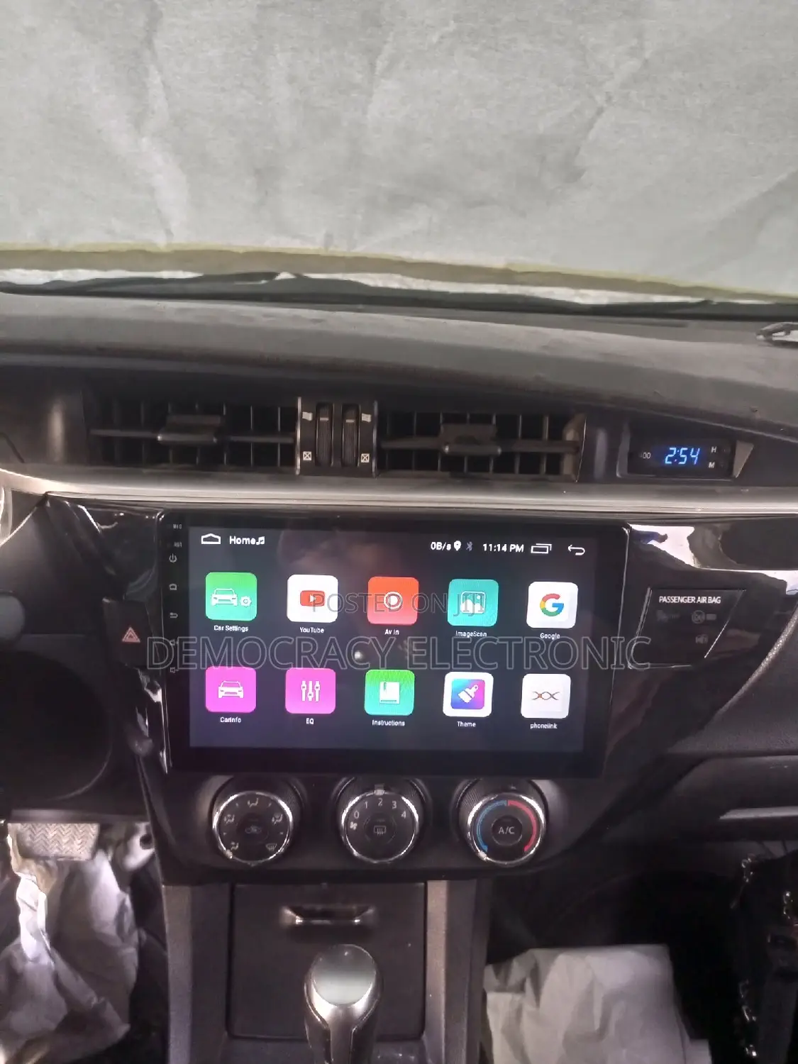 Corolla Android Screen 2014 Model With GPS Navigation System