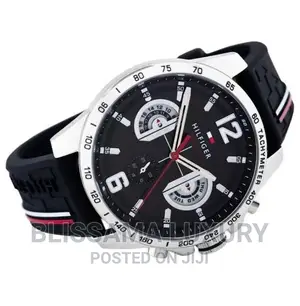 Tommy Hilfiger Luxury Rubber Wristwatch | Original, Classy & Durable