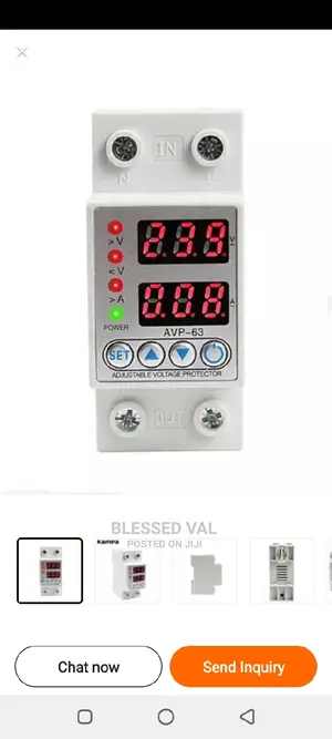 63 Amps Digital Adjustable Voltage Current Protector