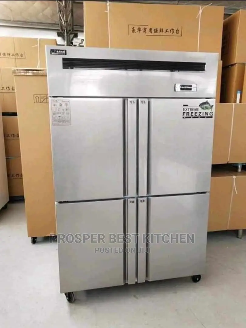 4 Door Stainless Body Freezer