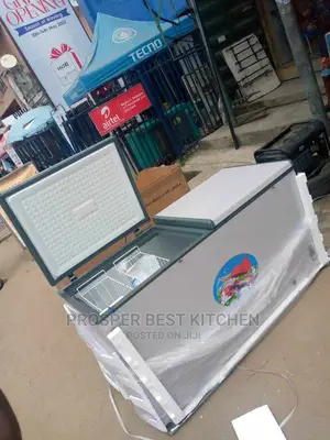 380 Liters Double Door Deep Freezer