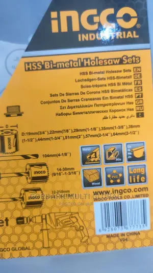 12pcs Bi-Metal Hole Saw Set