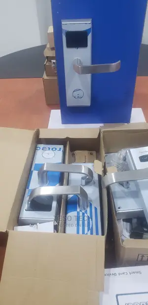 Installation of Teso Tech Hotel Card Locks