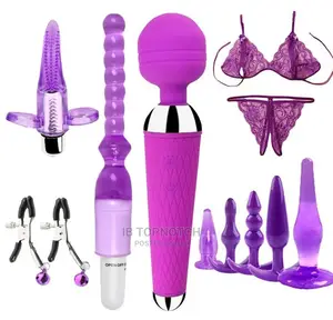 Waterrproof Rechargeable Wand Lingeries Anal Set