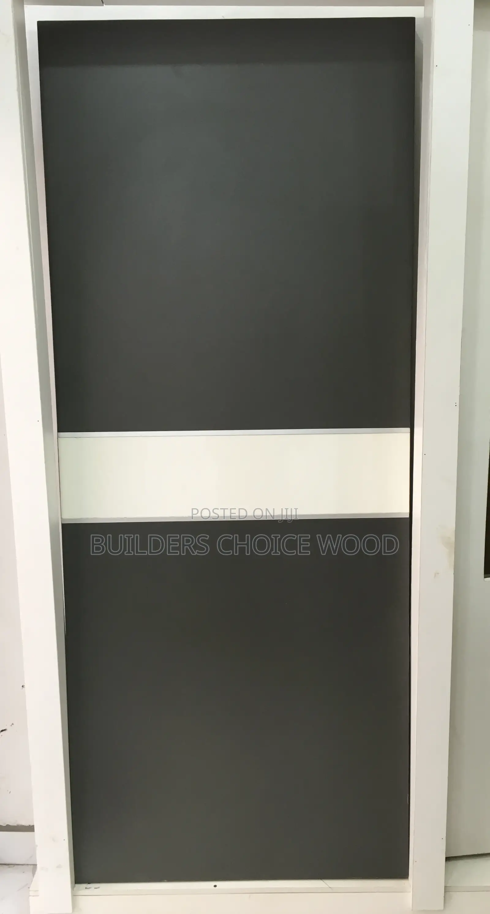 Dove Gray HDF Wooden Door