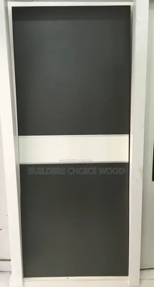 Dove Gray HDF Wooden Door