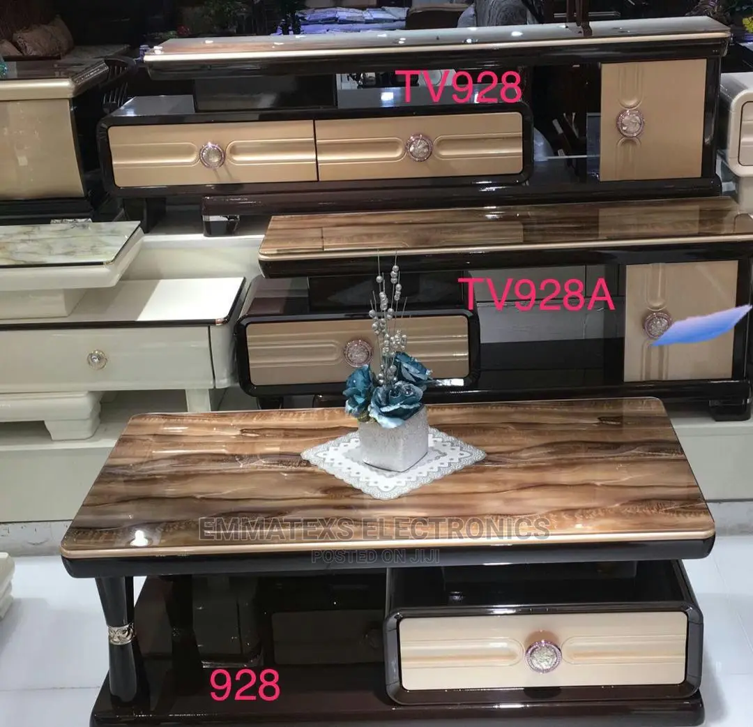 Executive Center Table and Tv Stand