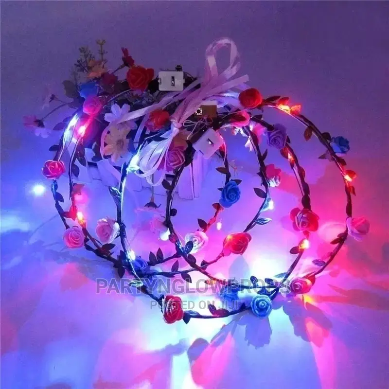 Led Bunny Headbands/Glow Headbands /Led Hair Wreath