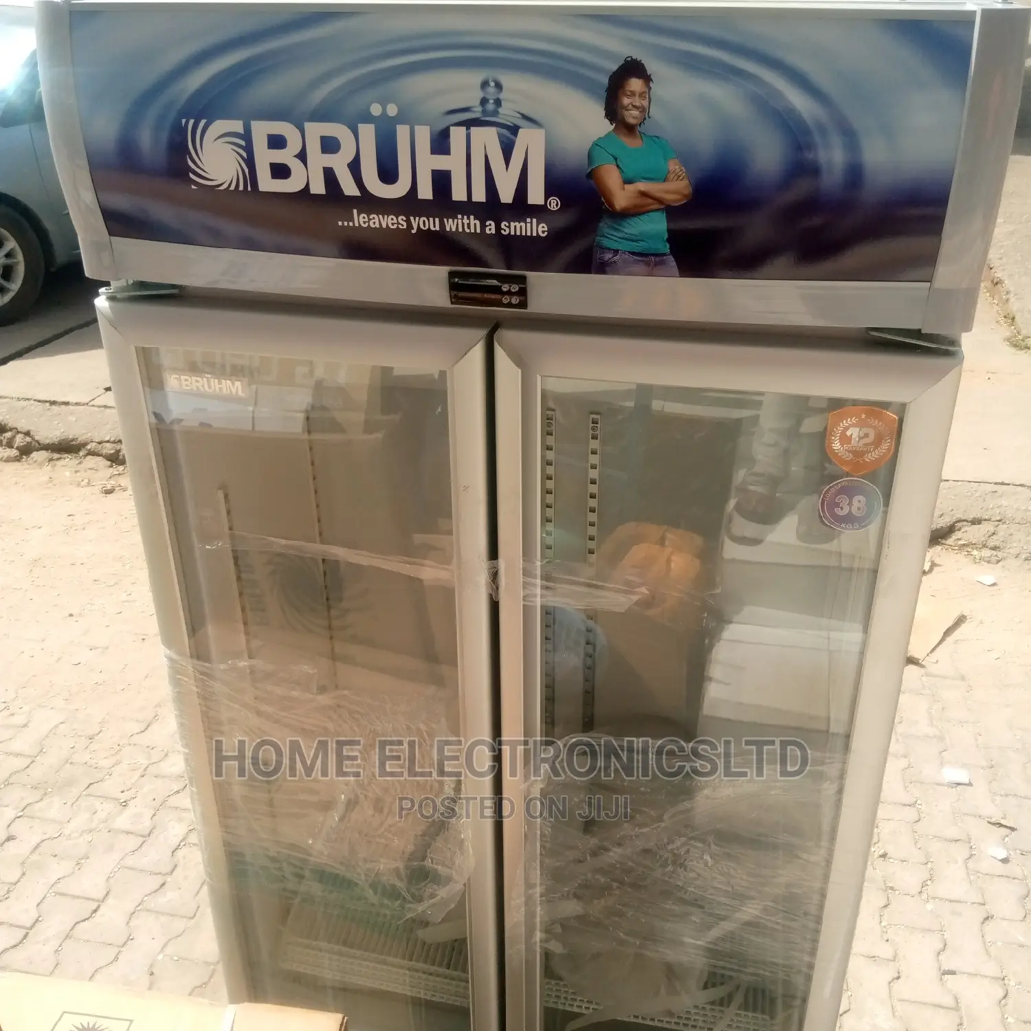 Bruhm Side by Side Show Case 409 Liters