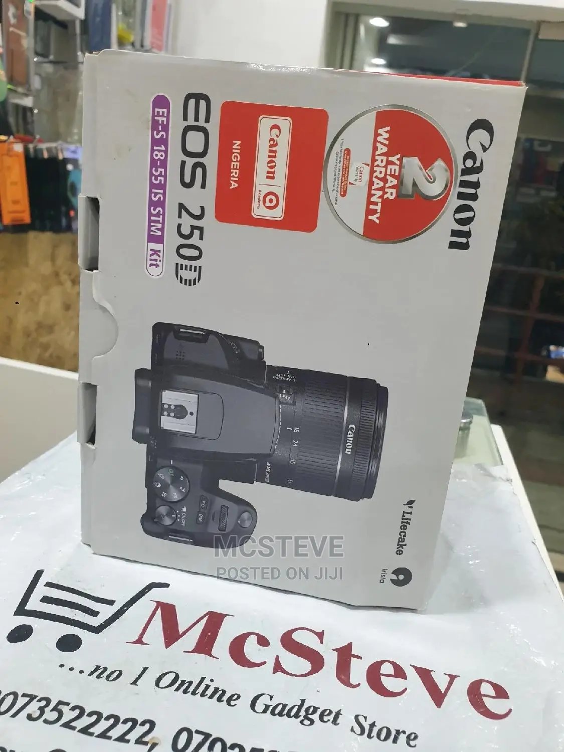 Canon EOS 250D DSLR Camera