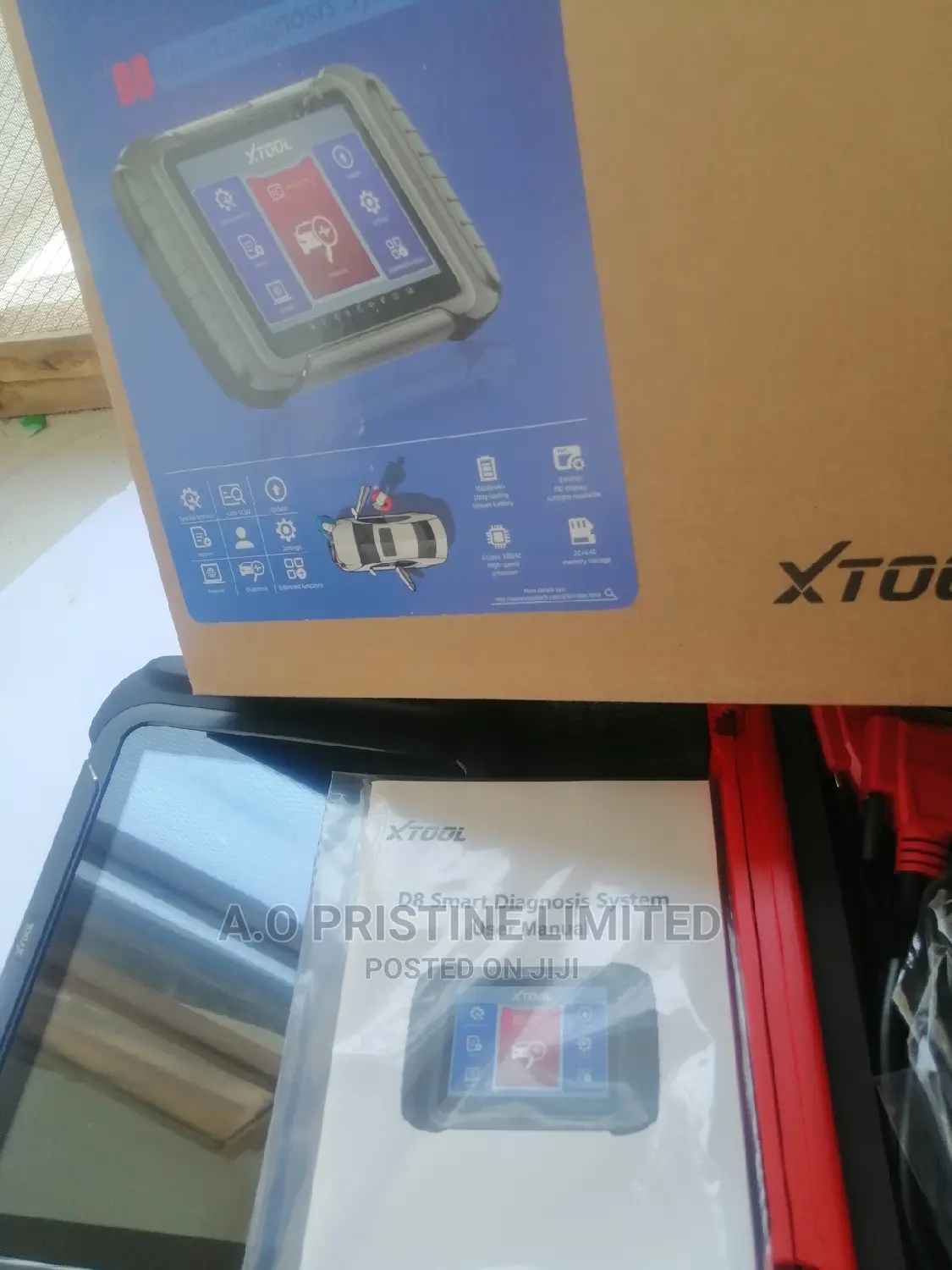 XTOOL D8 Car Scanner, ECU Coding, Key Program 31 Services