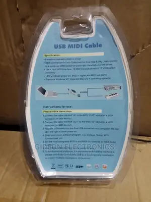 Usb Midi Cable