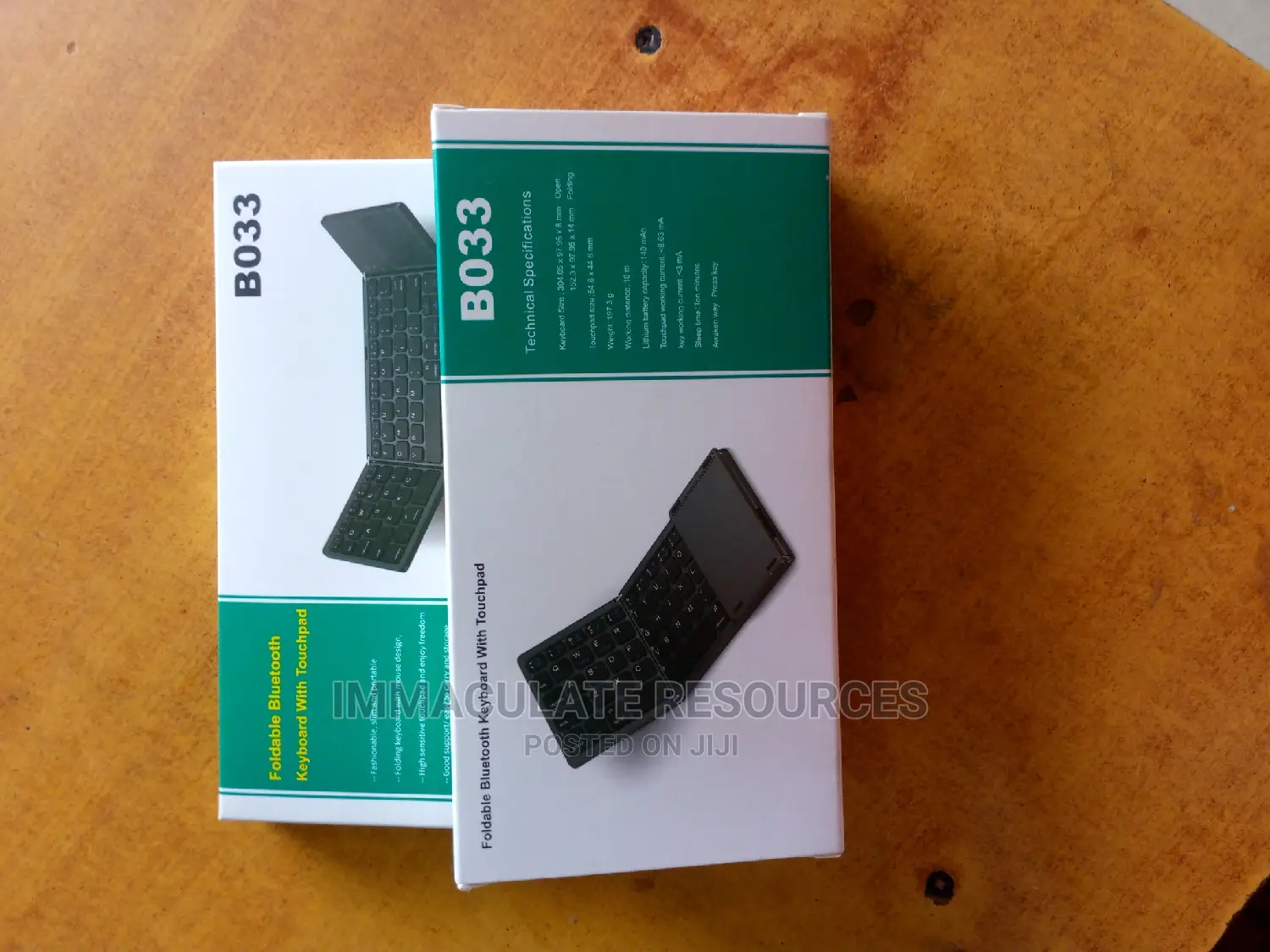 B033 Foldable Bluetooth Keyboard With Touchpad