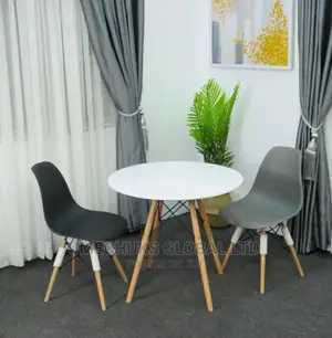 Quality Restaurant Table With Two Chairs