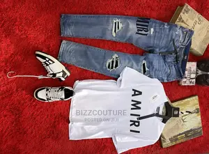 High Quality AMIRI T-Shirts Available in Store