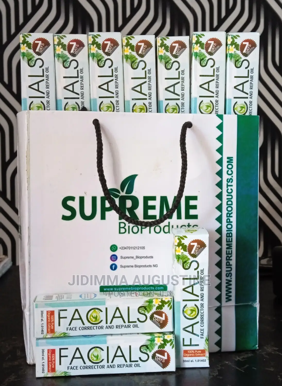 Facials Face Corrector And Repair Oil.