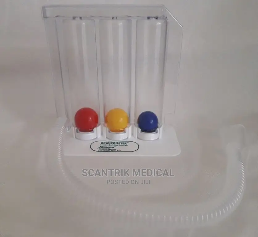 3 Incentive Spirometer Breathing Exerciser