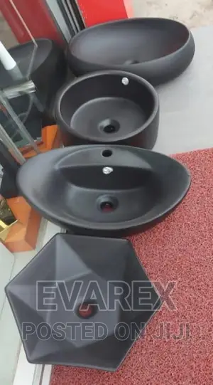 Counter Top Black Wash Hand Basin