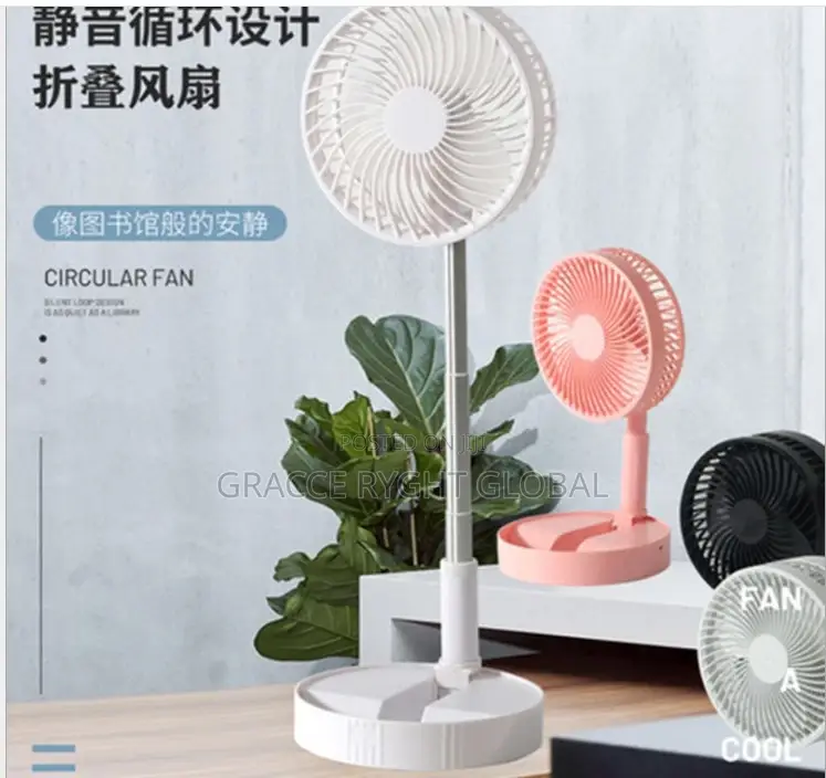 Foldable Rechargeable Fan