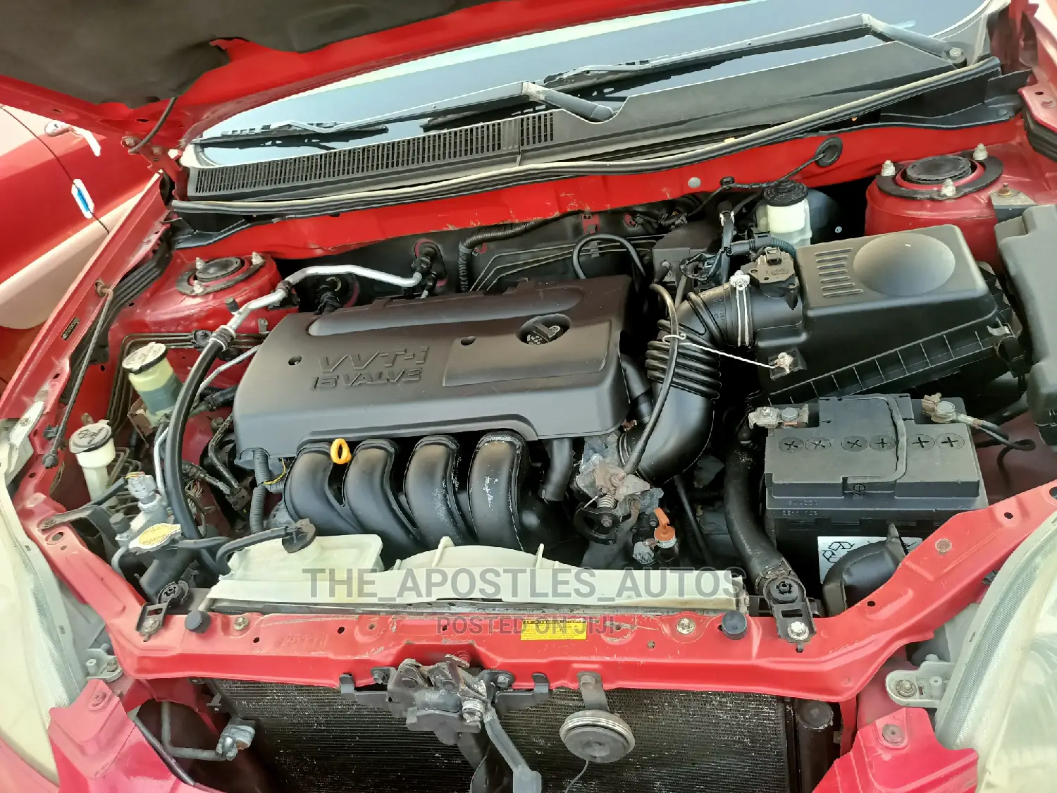 Toyota Matrix 2006 Red