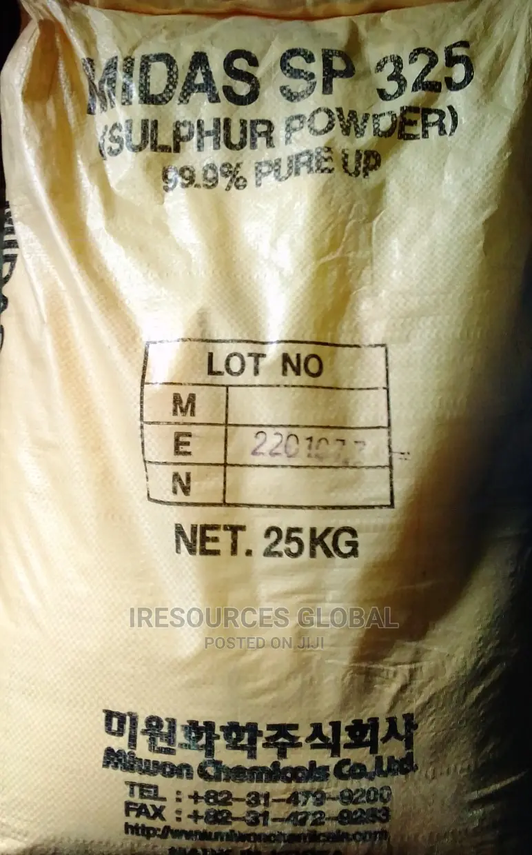 Sulphur Powder 99.9%
