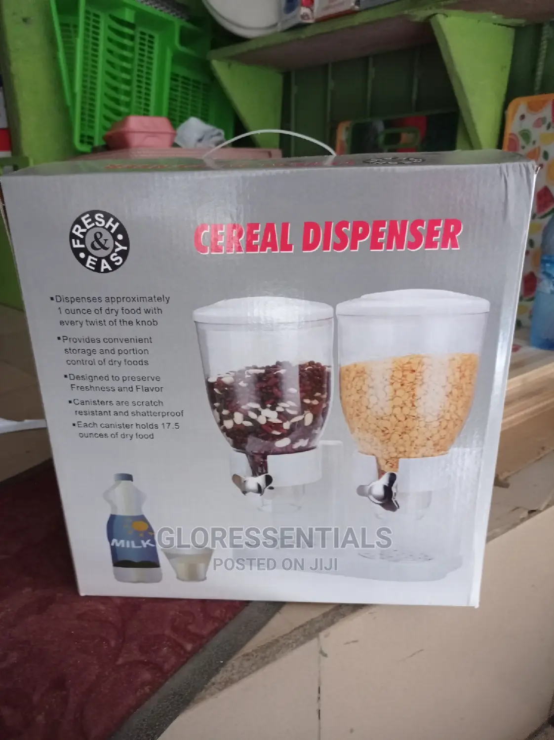 Double Cereal Dispenser