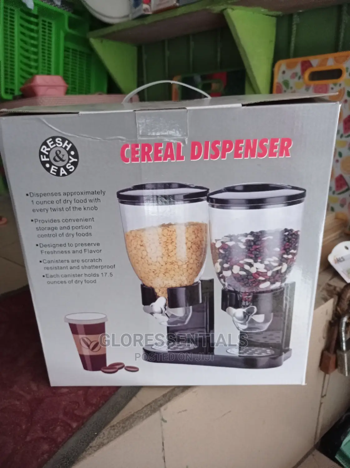 Double Cereal Dispenser