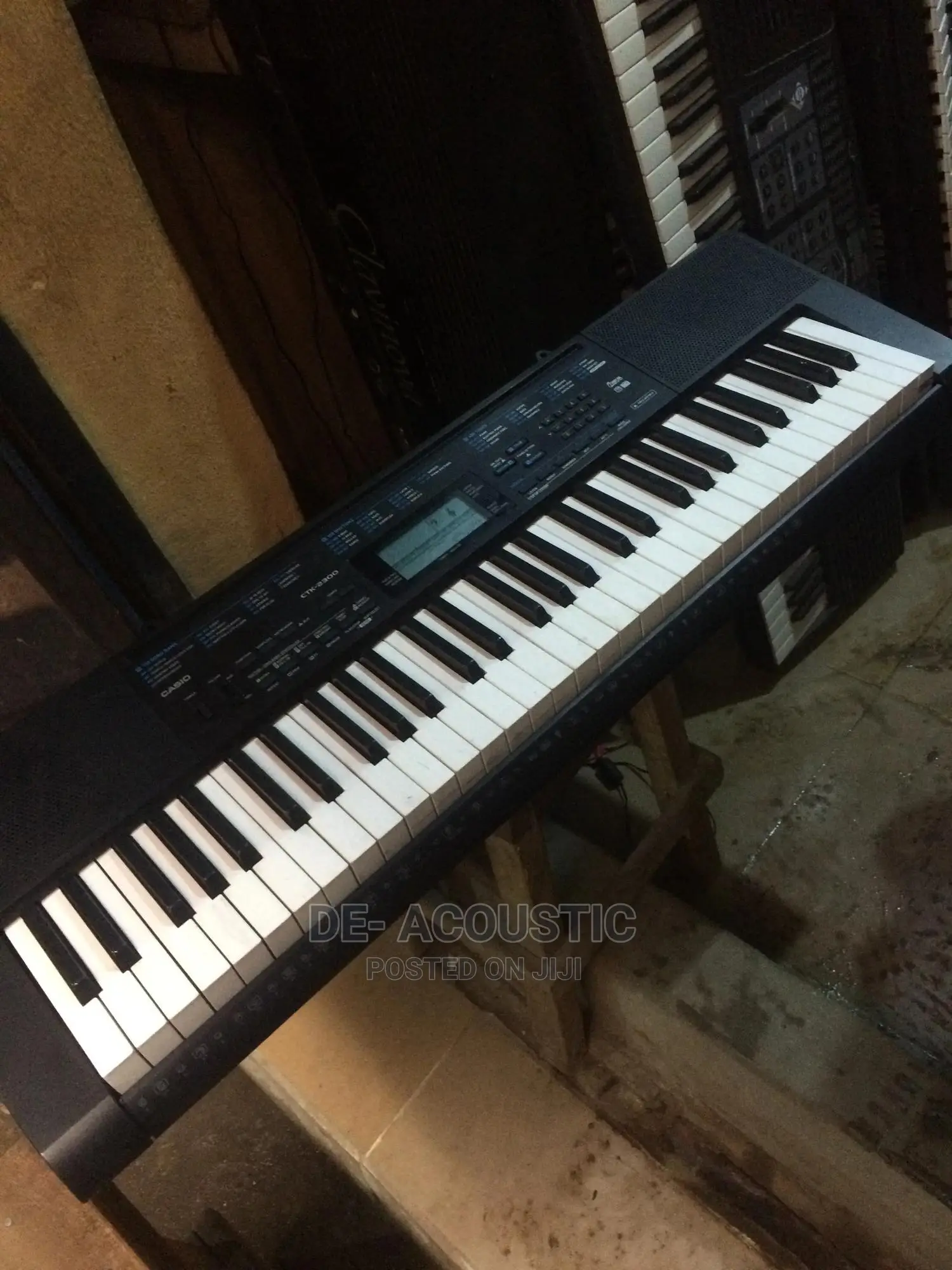 Casio CTK-2300 61-Key Personal Keyboard With Voice Pad Feat