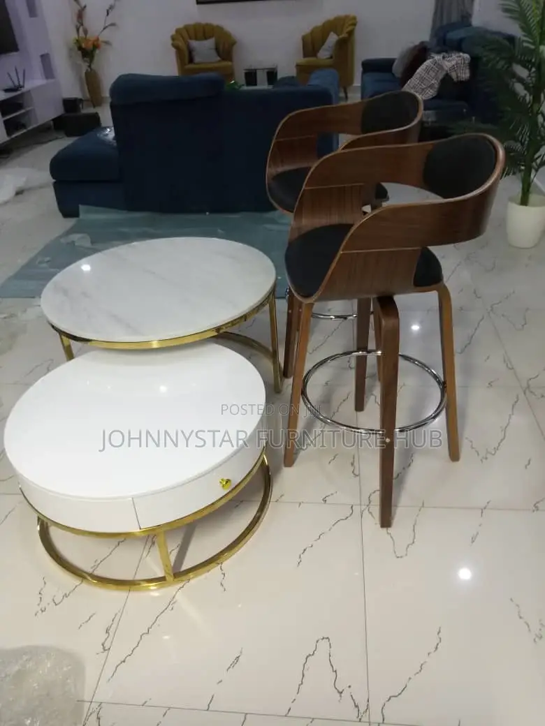 Gold Marble Center Tables