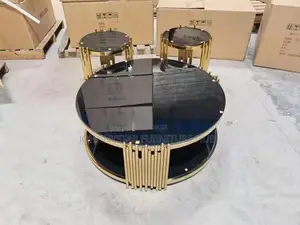 Gold Marble Center Tables