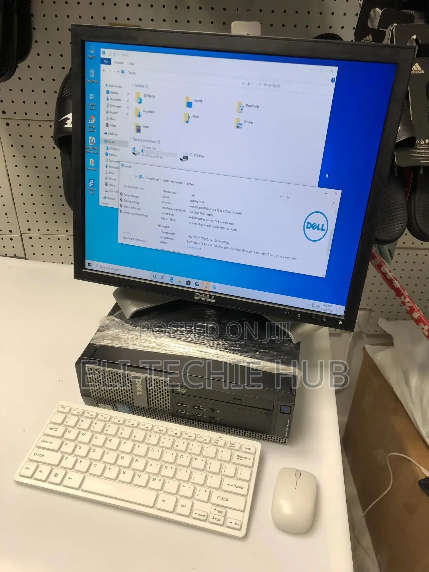 Desktop Computer Dell 4GB Intel Core i3 HDD 500GB