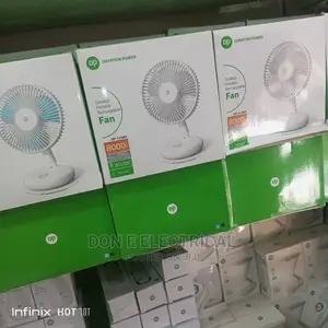 Multi Angle Rechargeable Table Fan