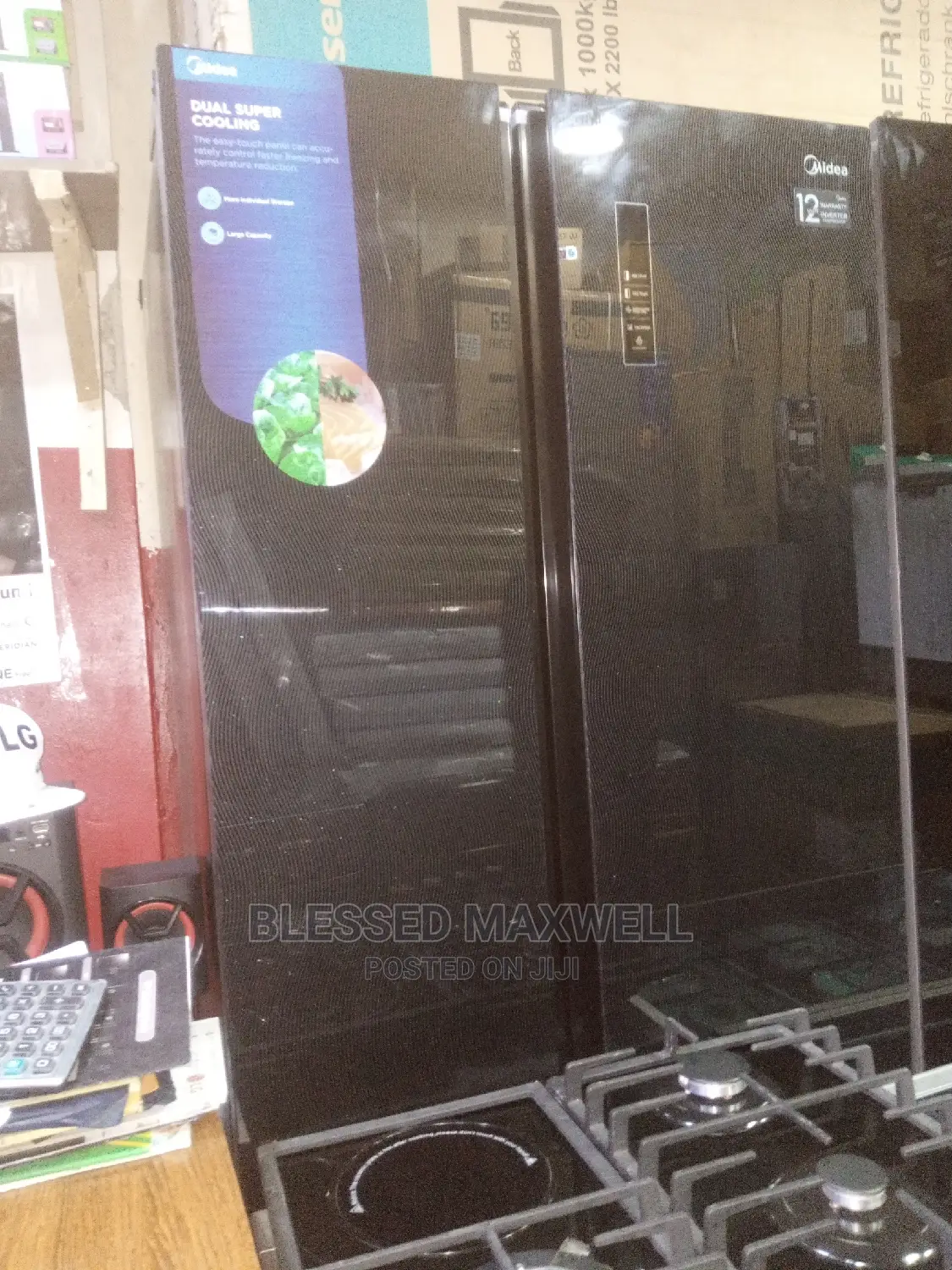 Midea Side by Side Refrigerator