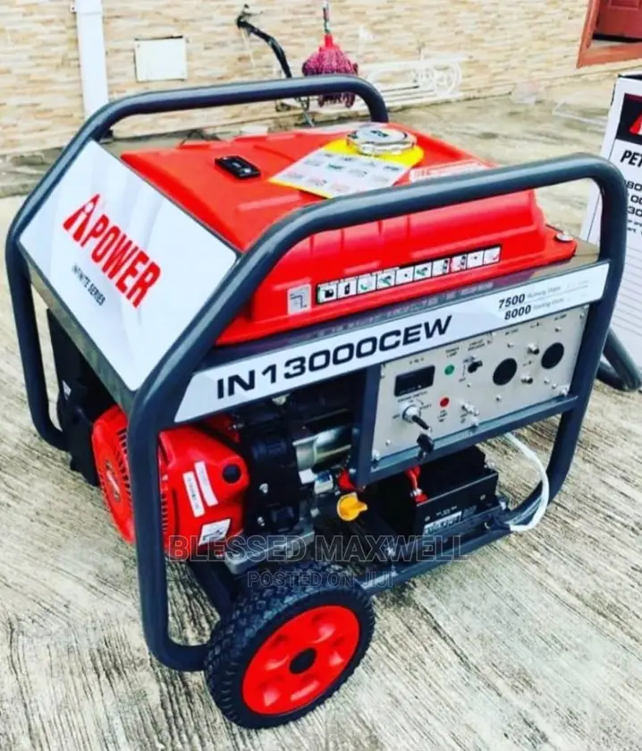 IPOWER 8.5kva 13000CEW Key Starting Generator.