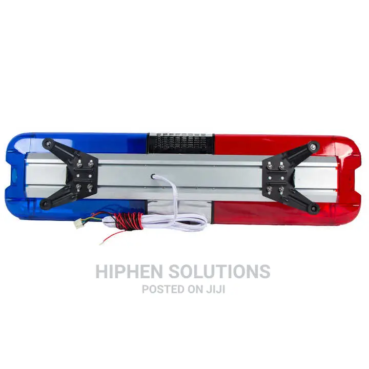 Security Bar Light Siren With Speaker