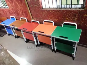 School Tables Chairs With Assorted Colours