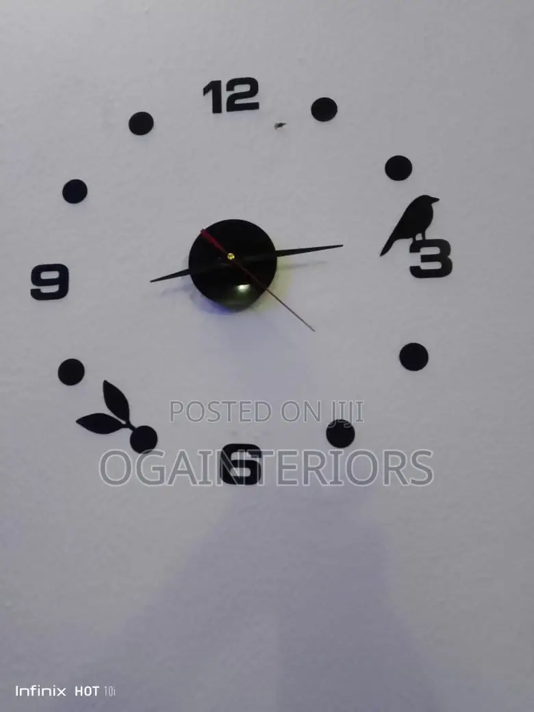 3D Wall Clock