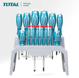 Total 14pcs Screwdriver and Precision Screwdriver Set