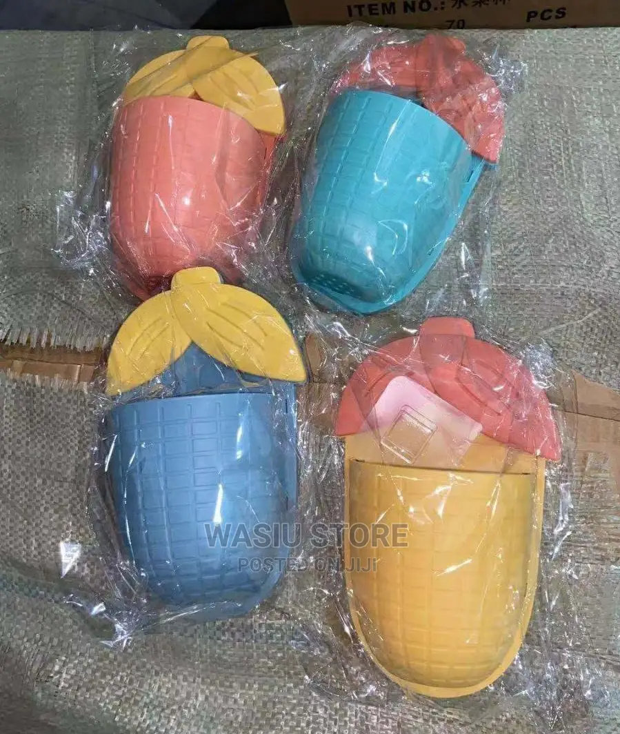 3pcs Corn Shaped Wall Mounted Storage Rack