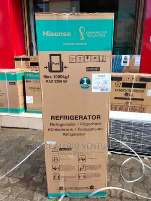 Original Hisense Half and Half Standing Refrigerator 1year W