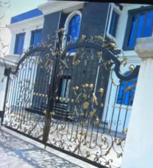 See Through Wrought Iron Gate