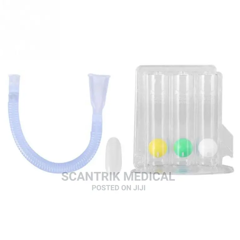 Incentive Spirometer Three Flow Respiratory Exerciser Fl