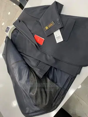 Big Size 2 Bottom Size 58-68 Quality Men's Suit