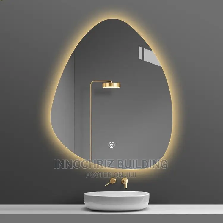 3 Lights Oval Mirror