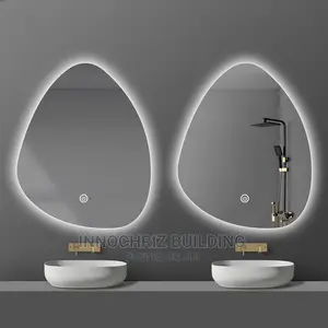 3 Lights Oval Mirror