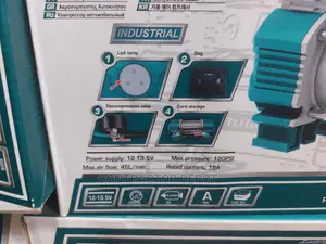Total Auto Air Compressor - 12-13.5v